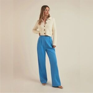 Favorite Daughter The Favorite Pant French Blue Women's Pants Trousers Sz 4